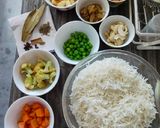 নবরতন পোলাও (nabaratna pulao recipe in Bengali) রেসিপি ধাপ - 2 ছবি