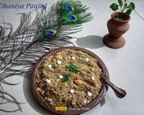 A picture of step 7 of Dhaniya Panjiri (Janmashtami Special).