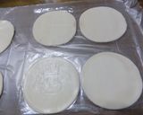 Foto del paso 4 de la receta: Varenikes con 4 salsas en discos de copetin