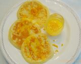 Foto del paso 4 de la receta: Tortitas con salsa de mandarinas