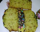 Foto langkah ke 7 dari resep Muffin pandan, gampang&enak. (pr_cake no mixer).
