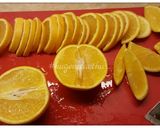 Hình bước làm 5 của món Cam ngâm đường trị cảm cúm