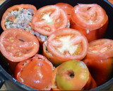 Foto del paso 9 de la receta: Pimientos Rojos rellenos al estilo de Medio Oriente