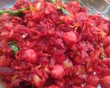 A picture of step 5 of Beetroot and chickpea masala.