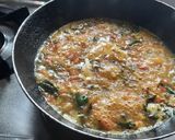 A picture of step 3 of Lapse upma(broken wheat rava upma).