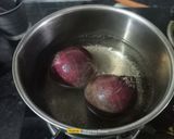 A picture of step 1 of Beetroot Chutney - Rich In Antioxidant (Beetroot Pachadi).