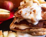 Foto del paso 4 de la receta Tortitas de manzana y yogur griego