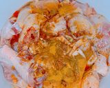 A picture of step 1 of Mi Quang Chicken Noodles.