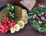 عکس مرحله 1 از دستور کوکو سبزی