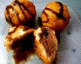A picture of step 4 of Ice cream pakoda.