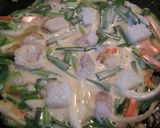 A picture of step 2 of Authentic Chijimi (Korean Pancakes).