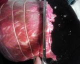 A picture of step 2 of Beef with Mushroom Gravy.