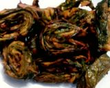 A picture of step 8 of Palak patra.