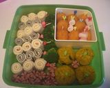 A picture of step 8 of Cherry Blossom Viewing Lunch Box (Great For Kids).