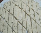 A picture of step 4 of Khasta Mathri.