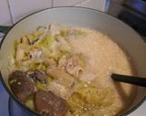 A picture of step 5 of Easy on the Stomach! Soy Milk Hot Pot for a Late Night Dinner.