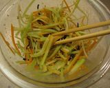 A picture of step 4 of Broccoli Stem Namul.