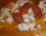A picture of step 2 of Turkey Pepperoni Stromboli.