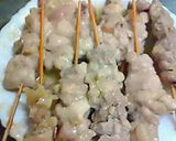 A picture of step 4 of Yakitori Made Easy with a Skillet and Microwave! Homemade Sauce Too.