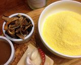 A picture of step 1 of Polenta, Mushrooms and Fresh Herbs.