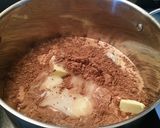 A picture of step 1 of Chocolate No - Bake Cookies.