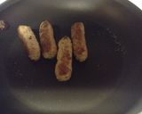 A picture of step 1 of Sausage Egg And Cheese Breakfast Quesadillas.