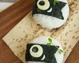 A picture of step 3 of Konobori Rice Balls for Children's Day.