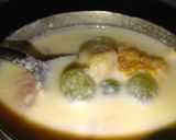 A picture of step 3 of Fruity custard.
