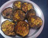बैगुन भाजा (baigan bhaja recipe in hindi) रेसिपी चरण 4 फोटो