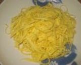 A picture of step 7 of Hiyashi Chuuka (Chilled Chinese-Style Noodles).