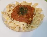 A picture of step 3 of Spicy Meat Sauce for Homemade Pasta.