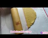 Foto langkah ke 3 dari resep Pizza cookies (Eggless) kukis kekinian.