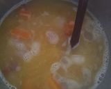 A picture of step 2 of Red Lentil Soup.