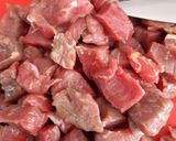 A picture of step 2 of Scouse pie.