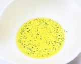 A picture of step 2 of Zesty Dressing with Preserved Lemons.