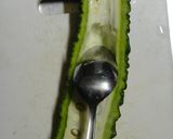 A picture of step 3 of Perfect for Hot Summers! How To Prepare Goya (Bitter Gourd) Straight From a Professional Chef.