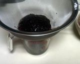A picture of step 5 of Bee's Blackberry Balsamic Vinegar.