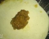 A picture of step 2 of Moong Daal kachori.