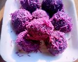 Foto langkah ke 5 dari resep Klepon Ubi Ungu🍠💜✨.