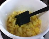 A picture of step 3 of Rum Apple Raisin Bread.