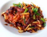 Baked Potato With Spicy Beans And Vegetable recipe step 5 photo