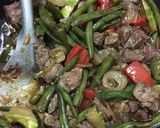 Hình bước làm 3 của món Bò xào ngủ sắc 🥩🥦🍅🥗