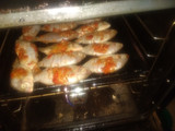 Grilled fish and sauce