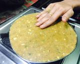 A picture of step 13 of Chana dal coconut barfi.