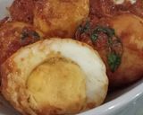 Foto langkah ke 7 dari resep Telur Ayam Kemangi Balado.