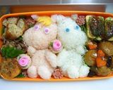 A picture of step 12 of Kamaboko Fish Cake Roses in Cheese Chikuwa - A Charaben Side Dish.