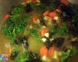 A picture of step 8 of Kale Potato Soup.