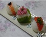 A picture of step 6 of Sushi Balls.