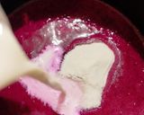 Foto langkah ke 3 dari resep Puding Busa Buah Naga.