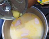 Foto langkah ke 3 dari resep Soft Puding Coklat Mangga.
